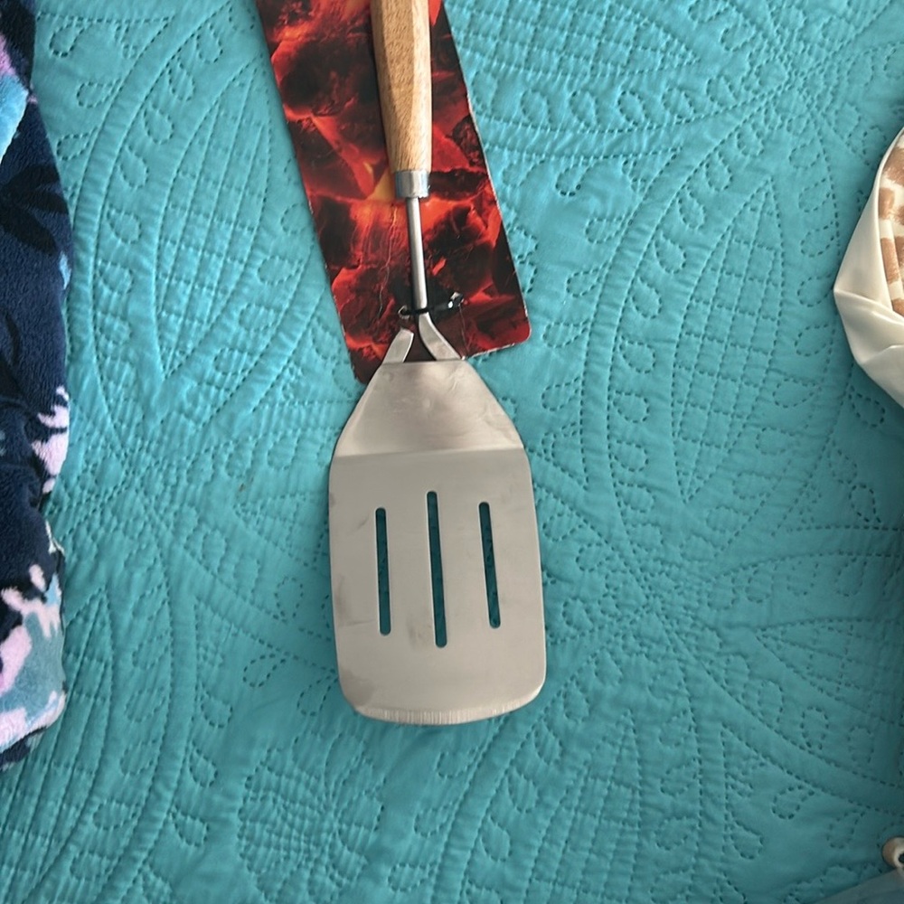 Food Network Brown BBQ Grilling Tool Essential Kitchen Accessory